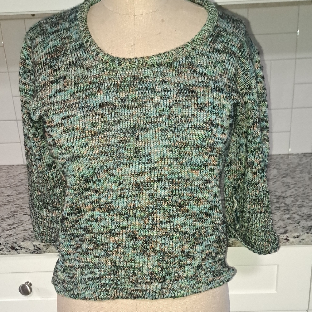 Vintage Macy's Made In Italy Knit Sweater